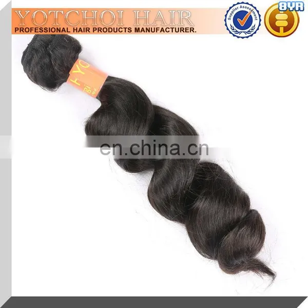 Factory Price Wholesale Pure Indian Remy Virgin Human Hair Weft 100% Natural Virgin Indian Remy Temple Hair For Cheap photo-3