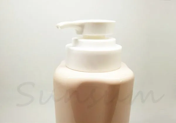 Flower Shape 540ml Lotion Pump Shower Gel Color Shampoo Bottle photo-2