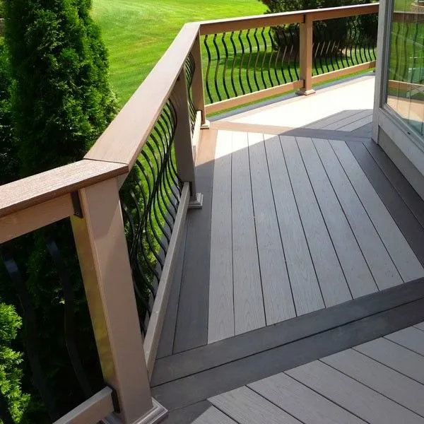 Durable Waterproof Wood Plastic Composite WPC Decking Board photo-4