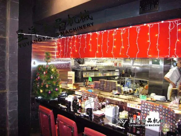 Sushi Restaurant Rotary Delivery System - Manufacturer: Michaeldeng@gdyuyang.com photo-4