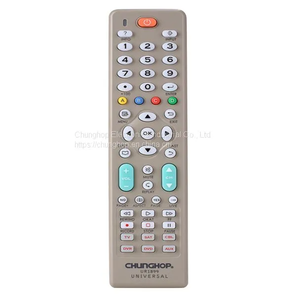 UR1899 TV Universal Remote Control Infrared With Operation 6 Devices With 1 Remote photo-4