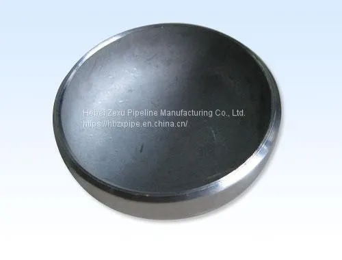 Welding Eco-Friendly Wholesale Metal Cap Stop End Q235B Casing Cap photo-2