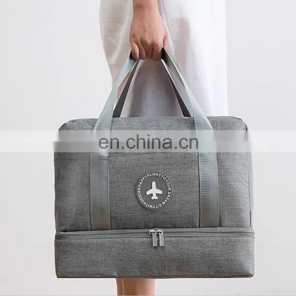 High Quality Travel Bag Waterproof Sports Gym Bags Shoes Clothing Traveling Organizer Storage Bag photo-2
