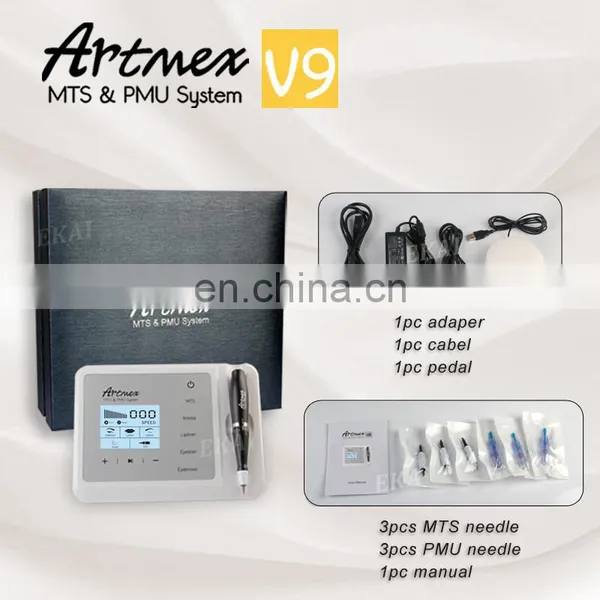 Digital Permanent Makeup Machine Artmex V9 Micro Needle Derma Pen At Cosmetic 11 Speed photo-6