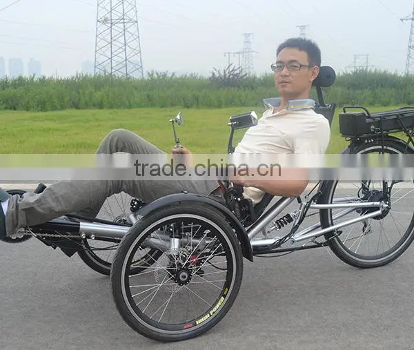 3x7 Gears One People Electric Recumbent Tricycle photo-5