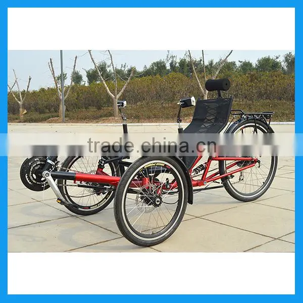 Two Front Wheel Folding Recumbent Trike For Adult photo-4