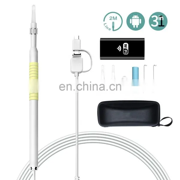 New Earwax Remover Mini Ear Cleaner With 720P HD WIFI Wireless Version for Android for I-S-O All the Cell Phone 1300K DPI HD photo-4