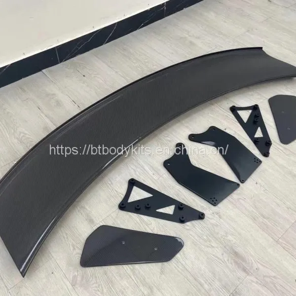 For Mclaren 540 570 Converted GT4 Carbon Fiber Spoiler Facelift photo-3