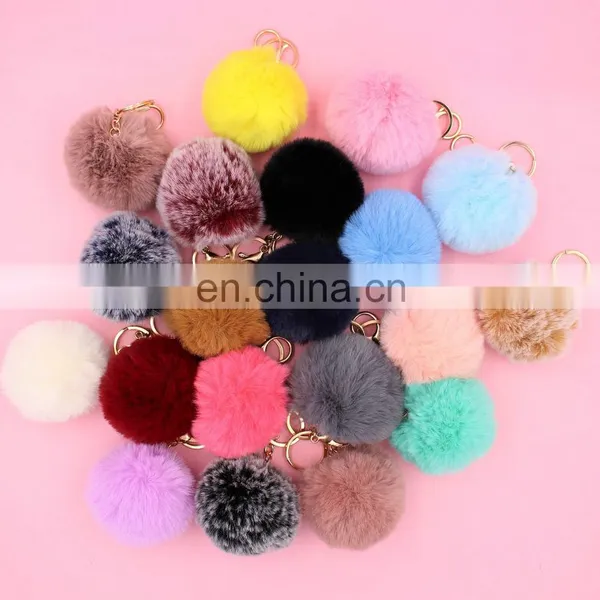 Wholesale Decoration Rabbit Fur Pom Poms Fox Ball for Beanie photo-3