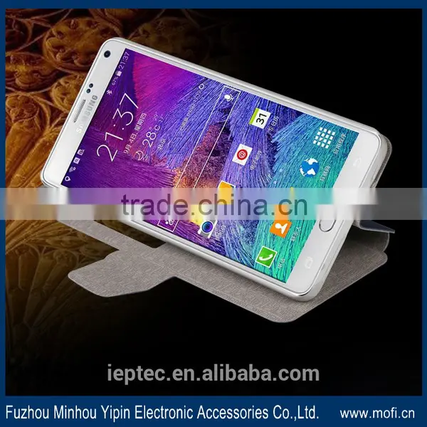 MOFi Hot Style! Flip Cover Phone Cases for Samsung Galaxy A5, A5000,PU Leather Window Stand Design photo-3