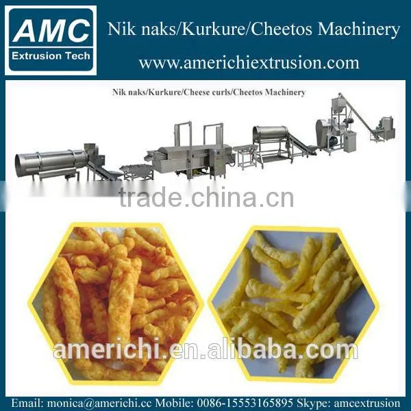 Frying Nik Naks/kurkure Snacks Machine in South Africa photo-6
