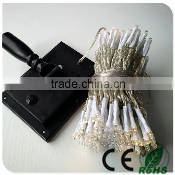 Solar Christmas Decoration String Light With 8function Controller Power Supply photo-2