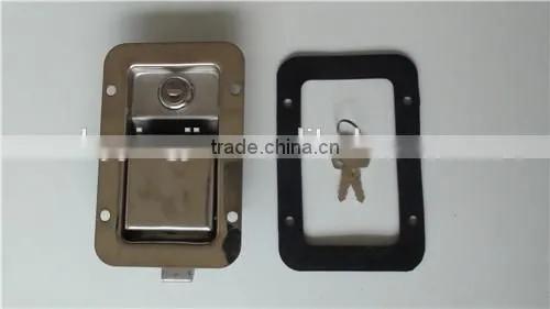 03101 Trailer Trucks Door Stainless Steel Paddle Handle Lock photo-2