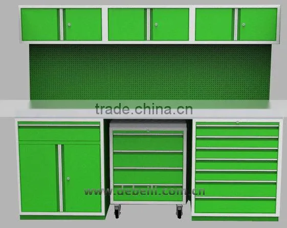 Metal Box With Workbench,Tool Storage Cabinet AX-ZHG0068-BL photo-2