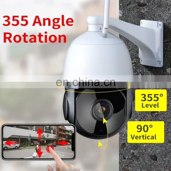 2MP Wireless WIFI Security IP Network Camera 5X Zoom 1080P H PTZ Outdoor Home Surveillance Dome Cam CCTV 50M IR Night Vision photo-5