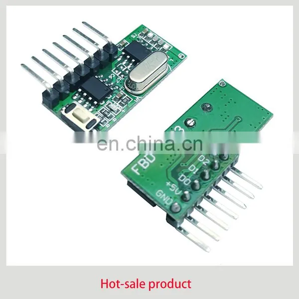 Rf Transmitter and Receiver 433mhz Remote Control Toys Wireless Remote Control Switch Small Module photo-3