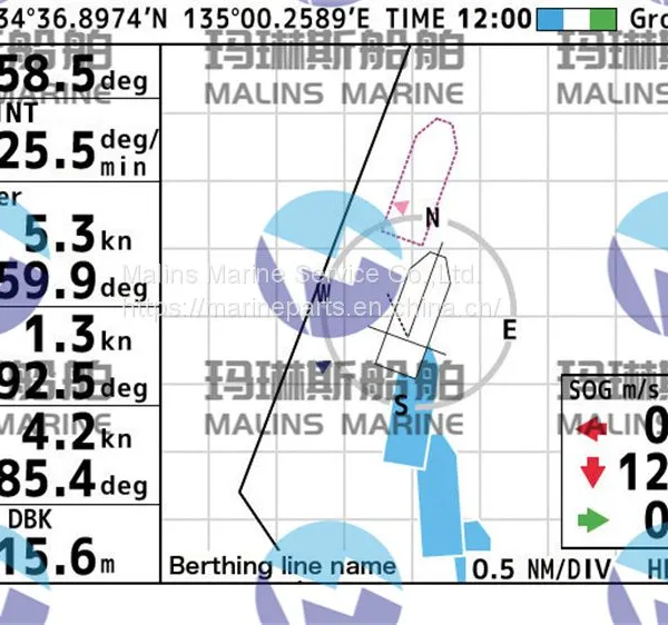 FURUNO DS60 IMO Compliant 3-axis Doppler Sonar photo-5