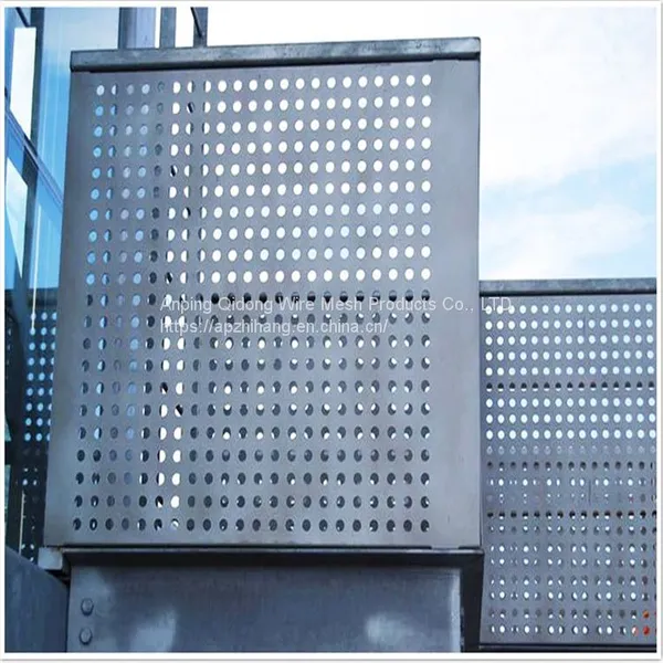 304 Material Round Punching Mesh Metal Decorative Mesh photo-3
