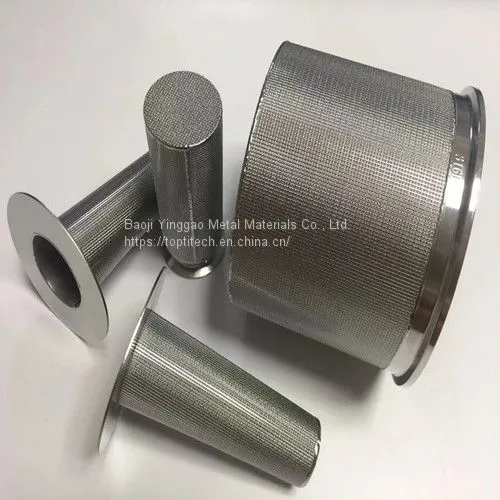Multi-layer Sintered Metal Mesh Filter Self Backwashing 50um photo-2
