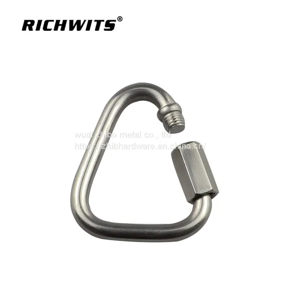 Good Quality Heavy Duty Rigging Hardware Delta Quick Link Large Stainless Steel Triangle Quick Links photo-3