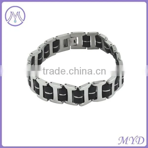 Stainless Steel Factory Woman Jewelry Round Circle Links Bracelet photo-4