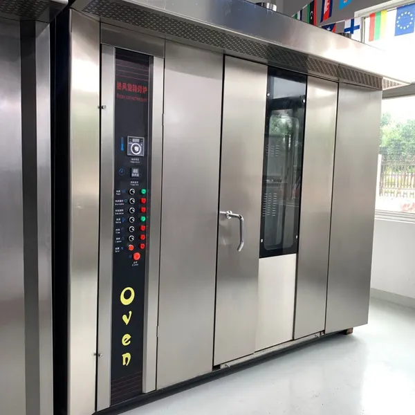 16/32/64 Trays Rotary Rack Oven Gas/Diesel/Electric Hot Air Cake Baking Chicken Loaf Bread Rotary Oven for Pizza/Bread/Cake/Biscuit/Cookie photo-3
