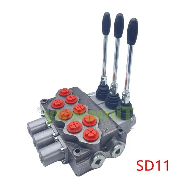 Multi-Way Valve Hydraulic Directional Control Valve SD11 Construction Machinery Parts Vehicle Manual Control Valve G3/4 photo-6