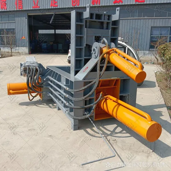 Customizable Horizontal Hydraulic Baler for Scrap Metal & Waste Paper Recycling photo-2