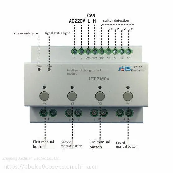 l5504rvf, l5506rvf, l5512rvfp intelligent energy-saving lighting controller sensing and control system