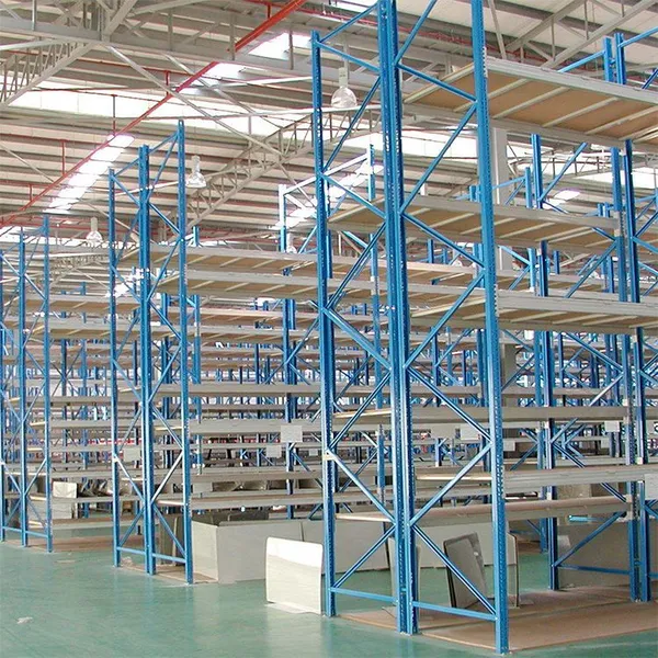 Industrial Pallet Rack for Automotive Parts Storage With Forklift Access Design