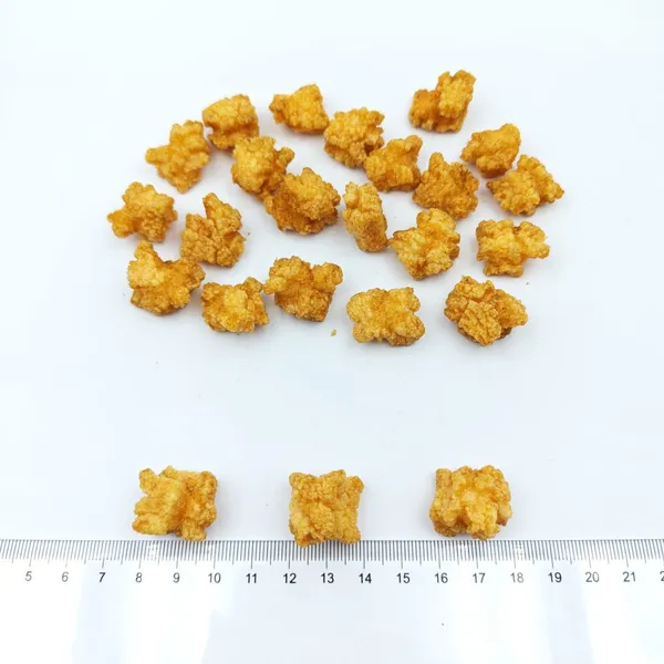 Crunchy Mexican BBQ Flavor Fried Rice Crackers Small Kyostone Shaped Mini Clusters for Wholesale Distributors photo-5