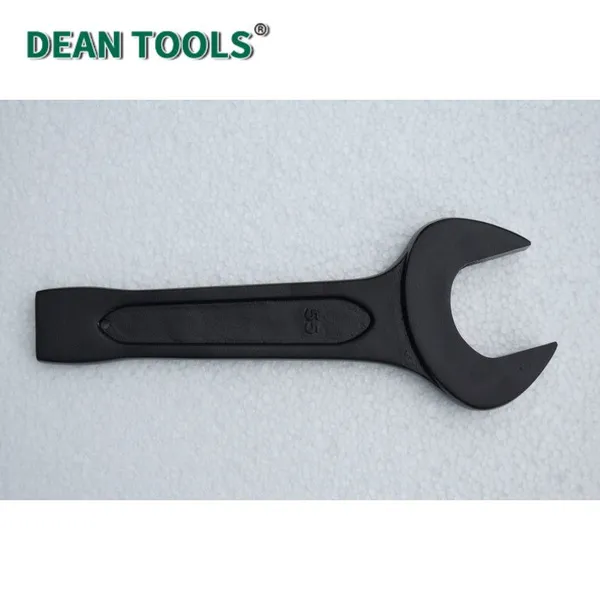 Industrial 45# Steel Striking Open End Wrench, Industrial Maintenance Striking Wrench,Heavy Duty Hammering Open End Wrench photo-3