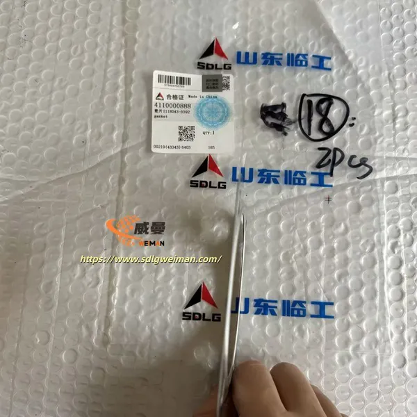 ORIGINAL SDLG GASKET 4110000888 APPLY FOR SDLG WHEEL LOADER MOTOR GRADER LG958 L958F G9180 G9190 G9200 photo-4