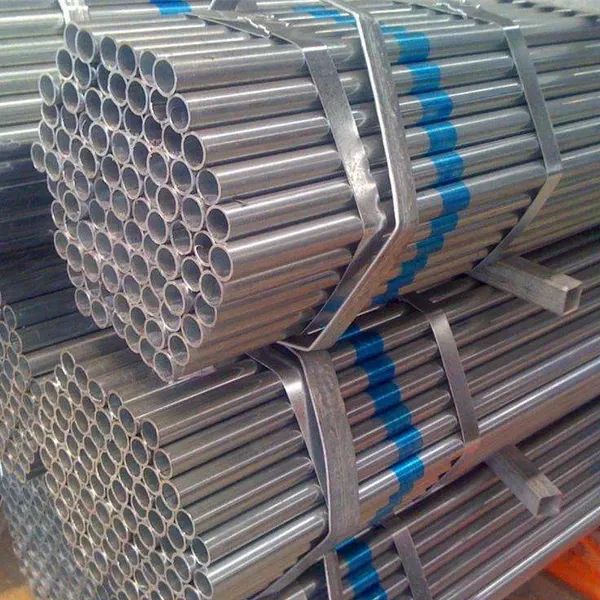 Hot Dipped Galvanized Steel Pipe Round Pre Dip Used for Water Pipeline Systems