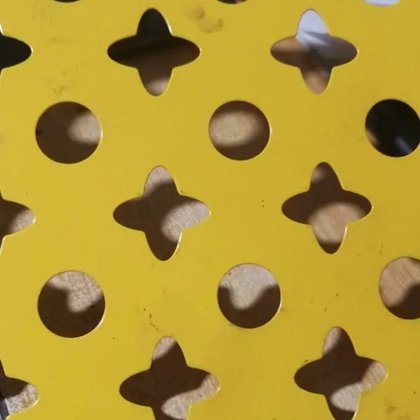 Custom Round Hole Perforated Metal Sheet Aluminum Stainless Steel Copper for Cellular Concrete Wall photo-2