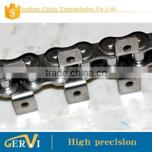 Roller Chain Stainless Steel Material 80R-1 With Both Side One Hole Attachment photo-4
