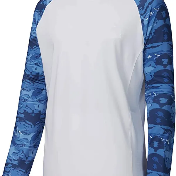 t Shirts High Quality Casual UPF50+ Long Sleeve Hiking Running Fishing Shirt Mens Custom LOGO Uv Fishing Custom t Shirt