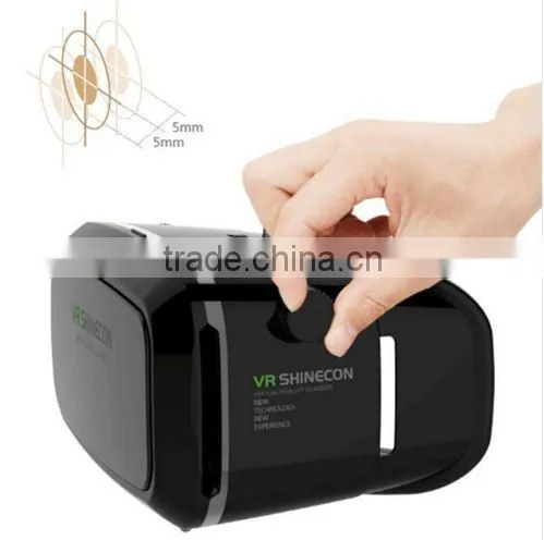 2016 Wholesale VR 3D Glasses Virtual Reality Immersive Video and Game Player Eyewear photo-2