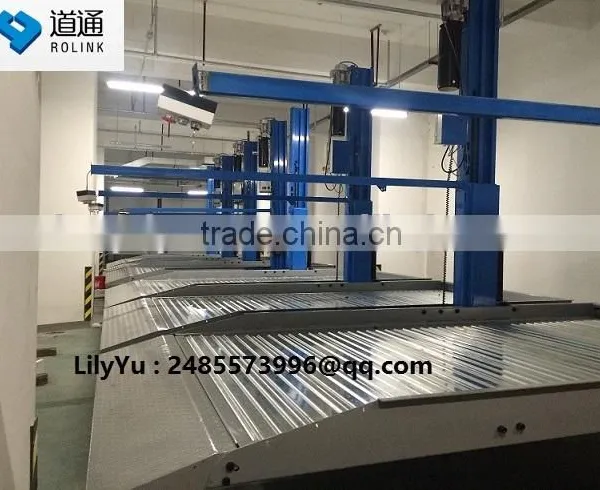Two Post Hydraulic Home-uesd Simple Lifting Car Parking Equipment photo-4
