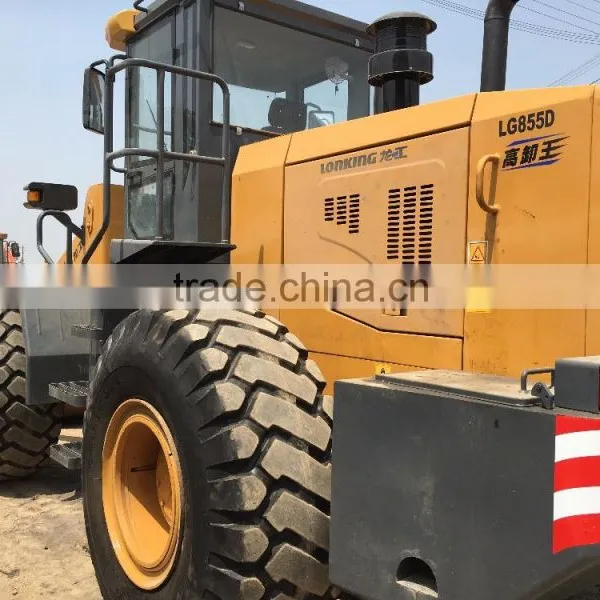 Secondhand Wheel Loader Lonking LG 855D/ Original Chinese Loader in Shanghai