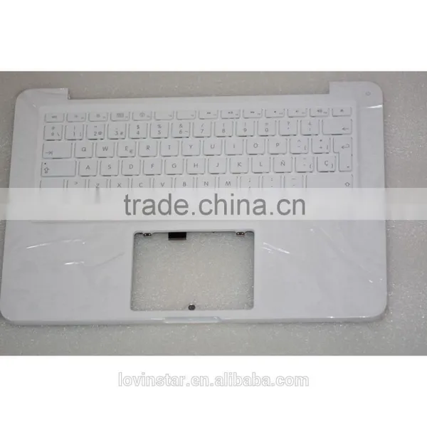 Top Case With Keyboard Spanish Layout Factory Price For Apple MacBook A1342 photo-3