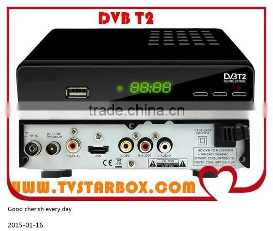 Newest Dvb t2 Ali3821 Chip Dvb t2 Tuner tv Box photo-5