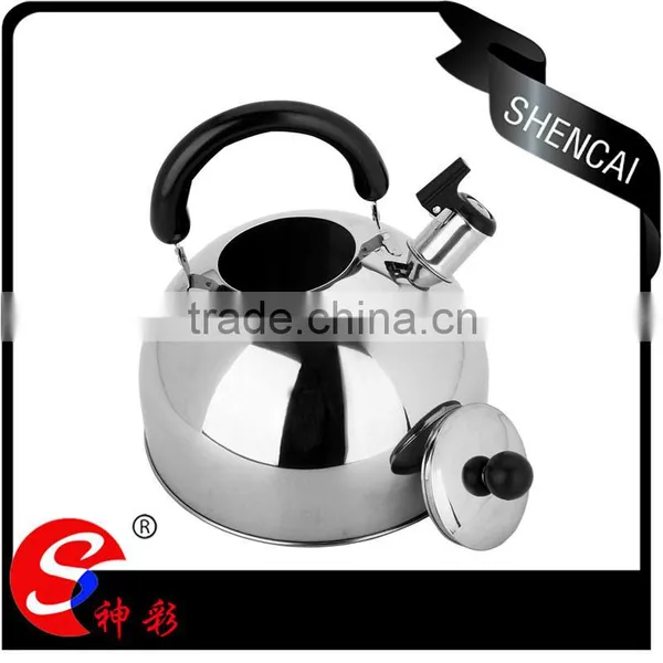 Thicken no-magnetic stainless steel 201 large water kettle home kitchen appliance whistle mouth manufacturing process kettle