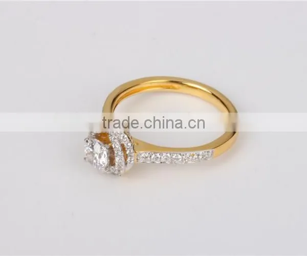 925 Sterling Silver Cubic Zircon Silver Ring Design Wholesale Wedding Ring photo-3