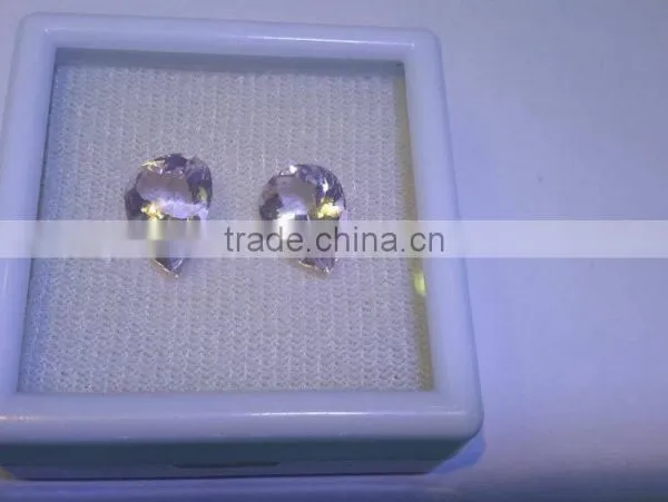 Pear Shaped Morganite Gemstones