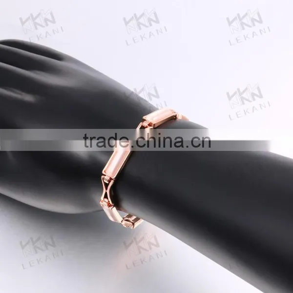 Hot European Custom Handmade 18K Gold Plated Charm Bracelet photo-6