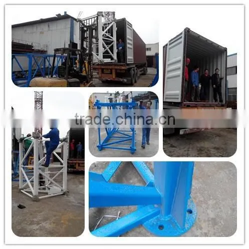 2015 Chinese10t Fixed Tower Crane With Joystick photo-5
