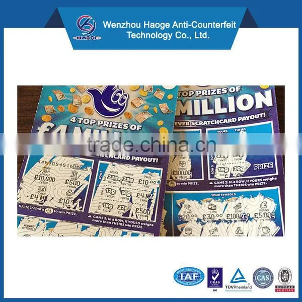 Promotion Ukash Voucher Printing Card With High Quality photo-2