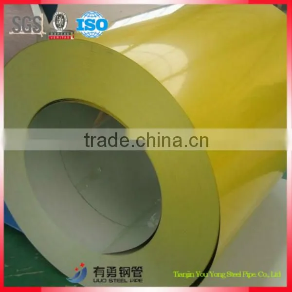 Ppgi Color Coated Galvanized Steel Coil Storage