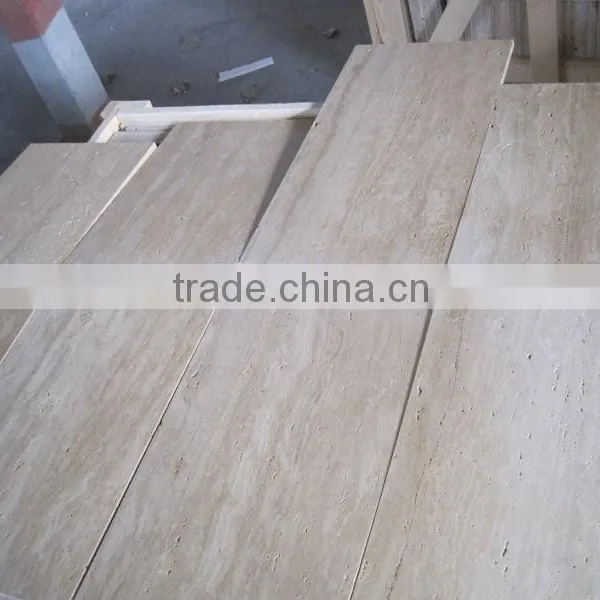 Marble Type and Polished Surface Finishing Silver Travertine Roman Travertine